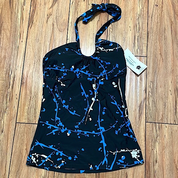 NWT Hapari Shangri-La Scoop Tankini Top - Picture 2 of 4